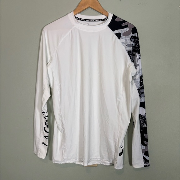 LAFROI Long Sleeve Baselayer Skins Performance Fit Compression Rash Guard-Men XL - Picture 4 of 11